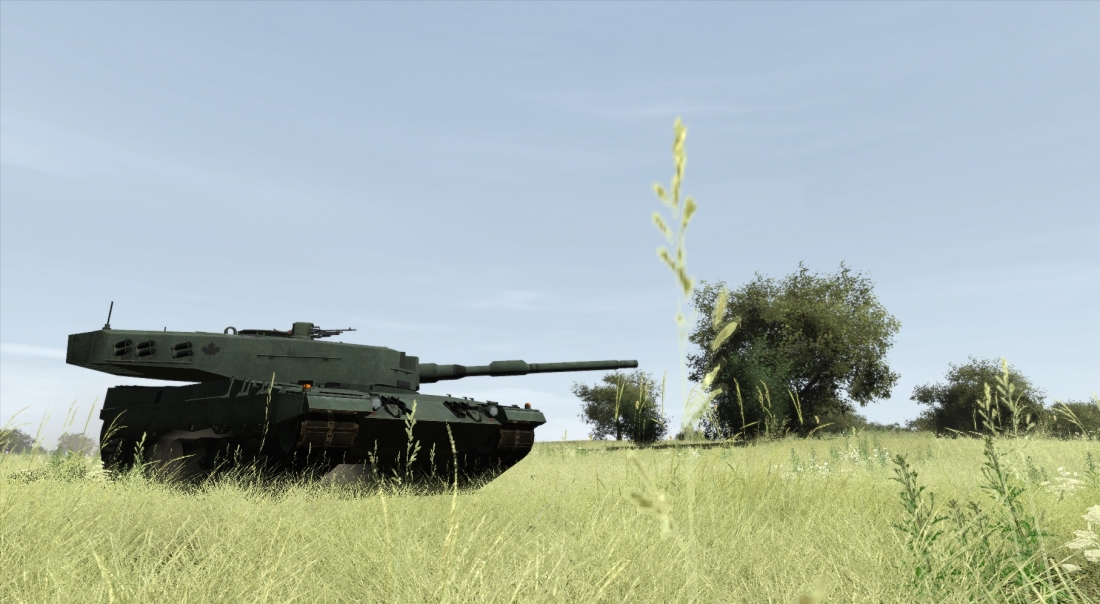 leopard tank simulation in VBS3