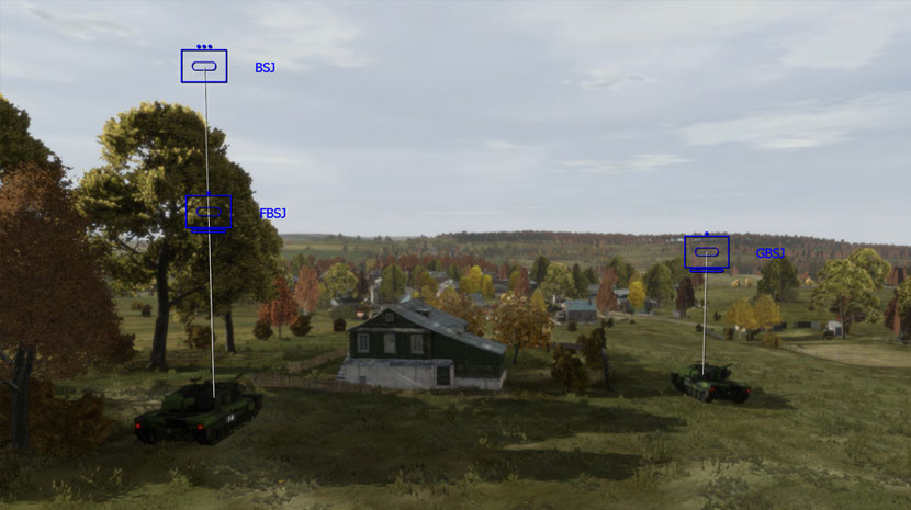 Chernarus terrain in VBS3 for Swedish Armed Forces training