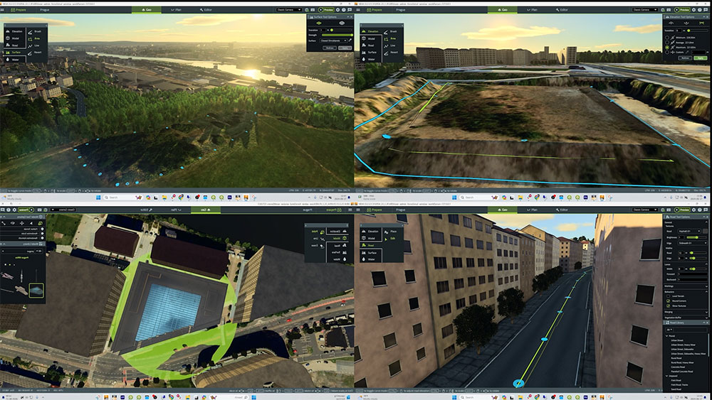 Mantle-hosted terrains permitted more than 8 VBS Geo users to simultaneously hand-edit the terrain