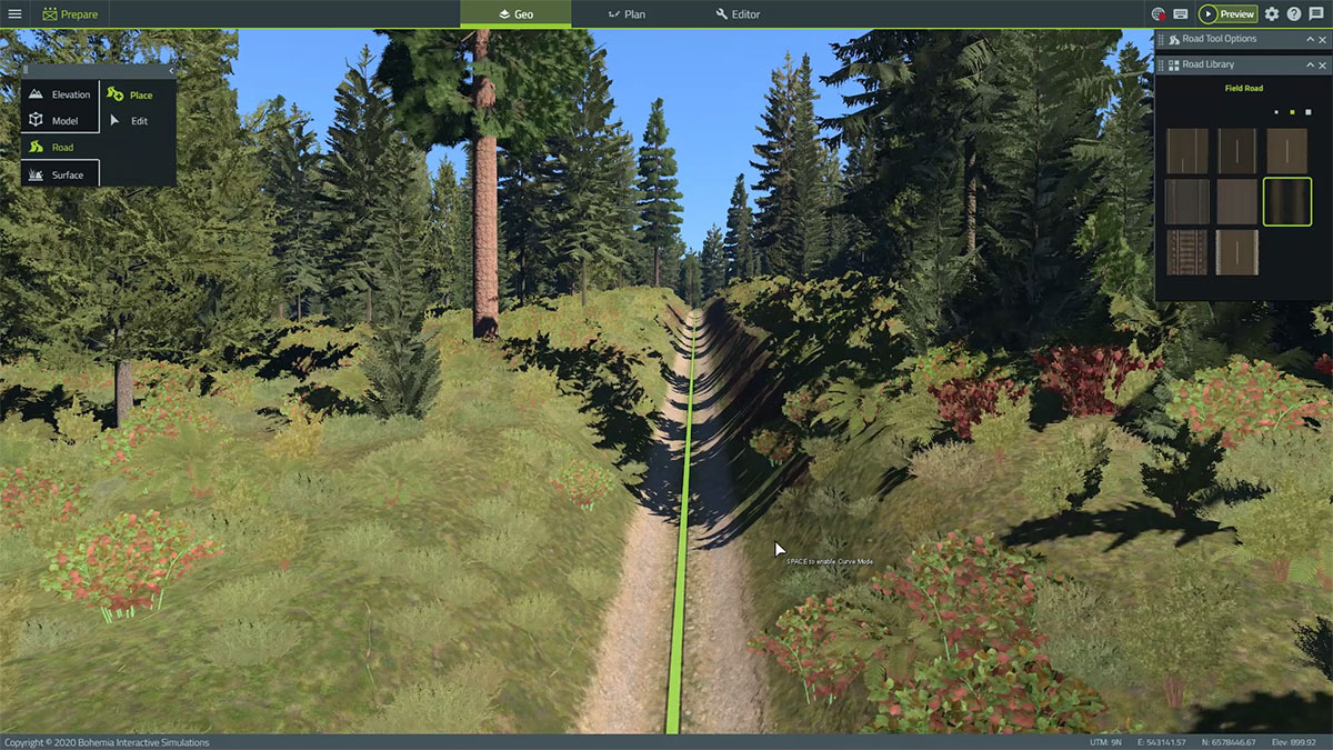 Add or edit roads that AI automatically follow.