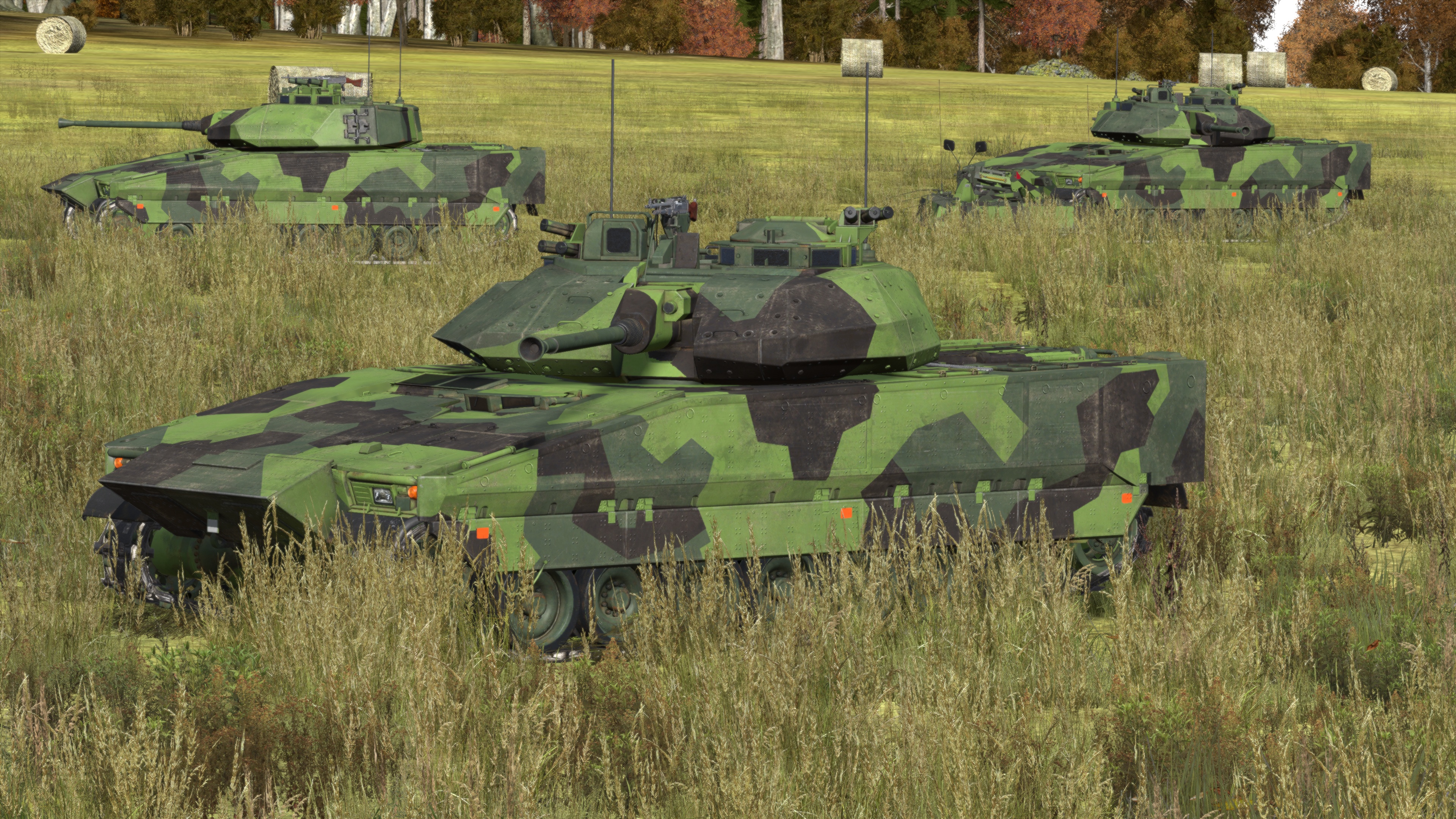 CV9040 in VBS3 for gunner, driver and commander training and simulation