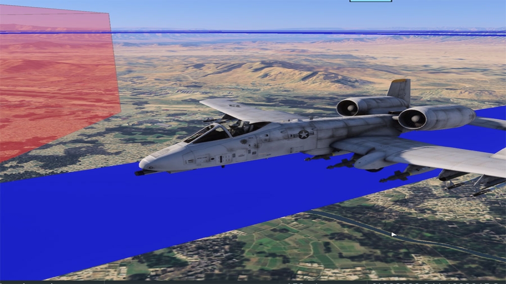 New VBS Close Air Support training snapshot