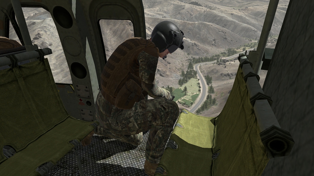 New Zealand Army 3D helicopter simulation