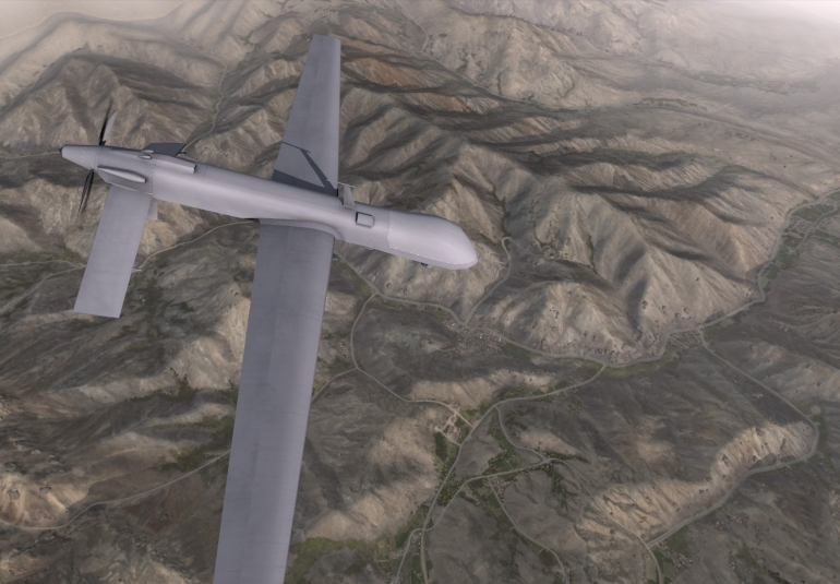 UAV remotely piloted aircraft virtual training and simulation VBS3 air operations training