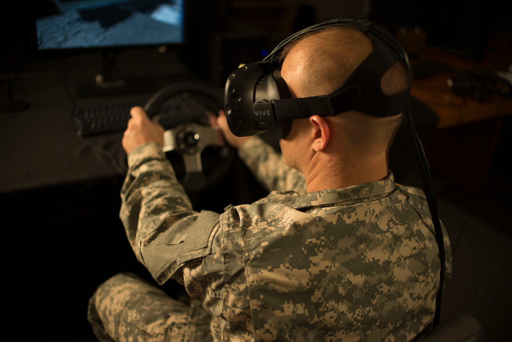 Use of Virtual Worlds For Military Training